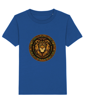 LEU GEOMETRIC FLORAL NATURA - TRADITIONAL AFRICAN Majorelle Blue