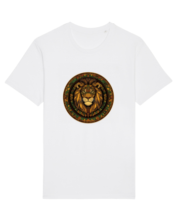 LEU GEOMETRIC FLORAL NATURA - TRADITIONAL AFRICAN White