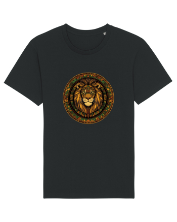 LEU GEOMETRIC FLORAL NATURA - TRADITIONAL AFRICAN Black