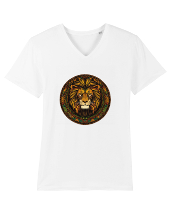 LEU GEOMETRIC FLORAL NATURA - TRADITIONAL AFRICAN 2 White