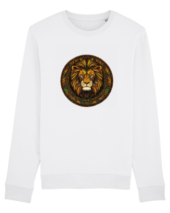 LEU GEOMETRIC FLORAL NATURA - TRADITIONAL AFRICAN 2 White