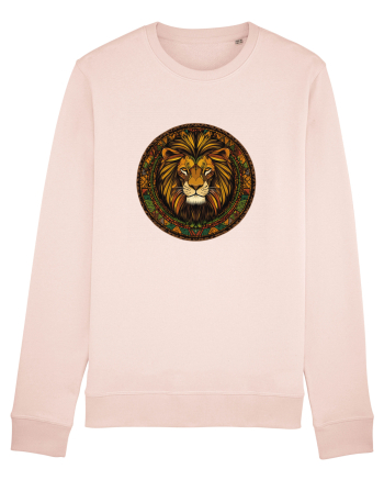 LEU GEOMETRIC FLORAL NATURA - TRADITIONAL AFRICAN 2 Candy Pink