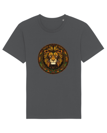LEU GEOMETRIC FLORAL NATURA - TRADITIONAL AFRICAN 2 Anthracite