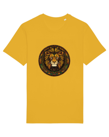 LEU GEOMETRIC FLORAL NATURA - TRADITIONAL AFRICAN 2 Spectra Yellow