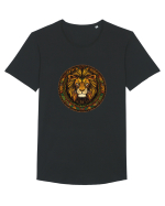 LEU GEOMETRIC FLORAL NATURA - TRADITIONAL AFRICAN 2 Tricou mânecă scurtă guler larg Bărbat Skater