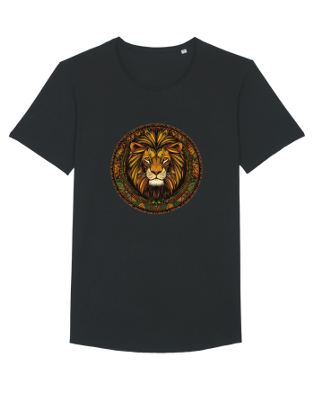 LEU GEOMETRIC FLORAL NATURA - TRADITIONAL AFRICAN 2 Black