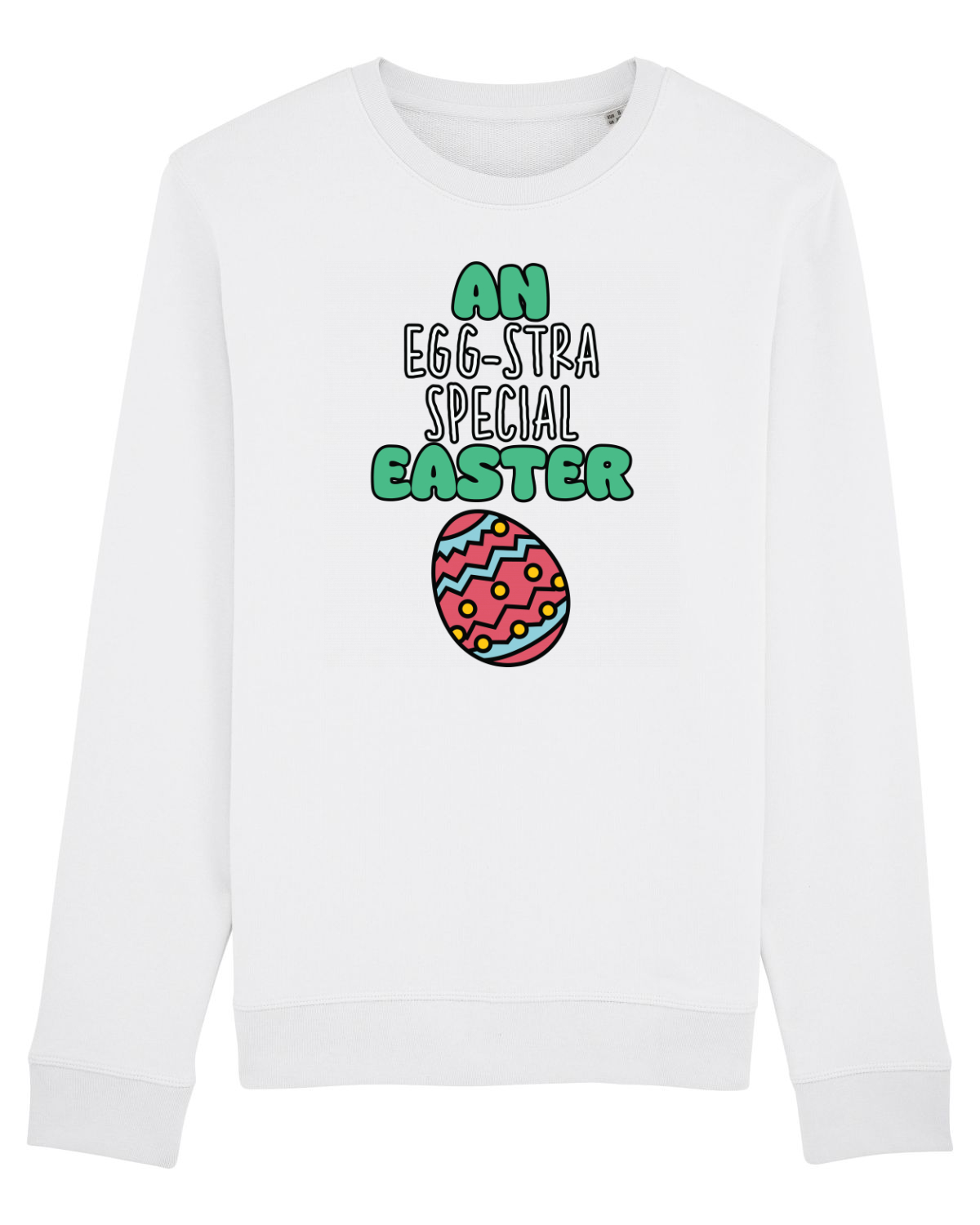 Bluză mânecă lungă Unisex Rise White