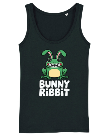 Bunny Ribbit Rabbit | Funny Frog Black