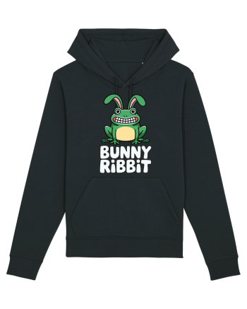 Bunny Ribbit Rabbit | Funny Frog Black