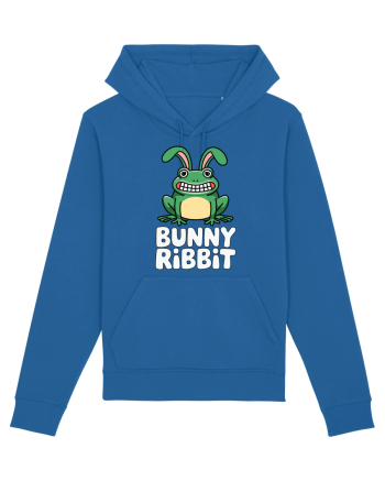 Bunny Ribbit Rabbit | Funny Frog Royal Blue
