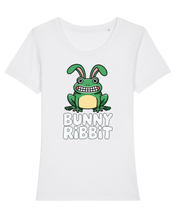 Bunny Ribbit Rabbit | Funny Frog White