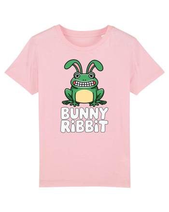 Bunny Ribbit Rabbit | Funny Frog Cotton Pink