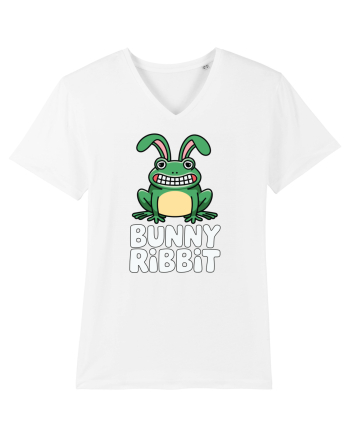 Bunny Ribbit Rabbit | Funny Frog White