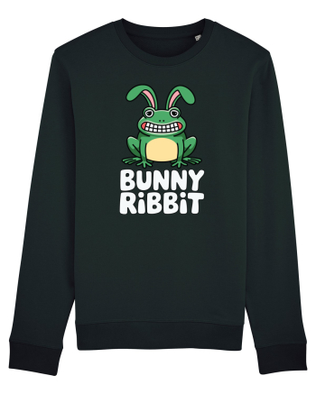 Bunny Ribbit Rabbit | Funny Frog Black