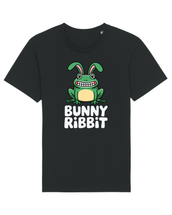 Bunny Ribbit Rabbit | Funny Frog Black