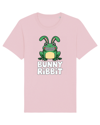 Bunny Ribbit Rabbit | Funny Frog Cotton Pink