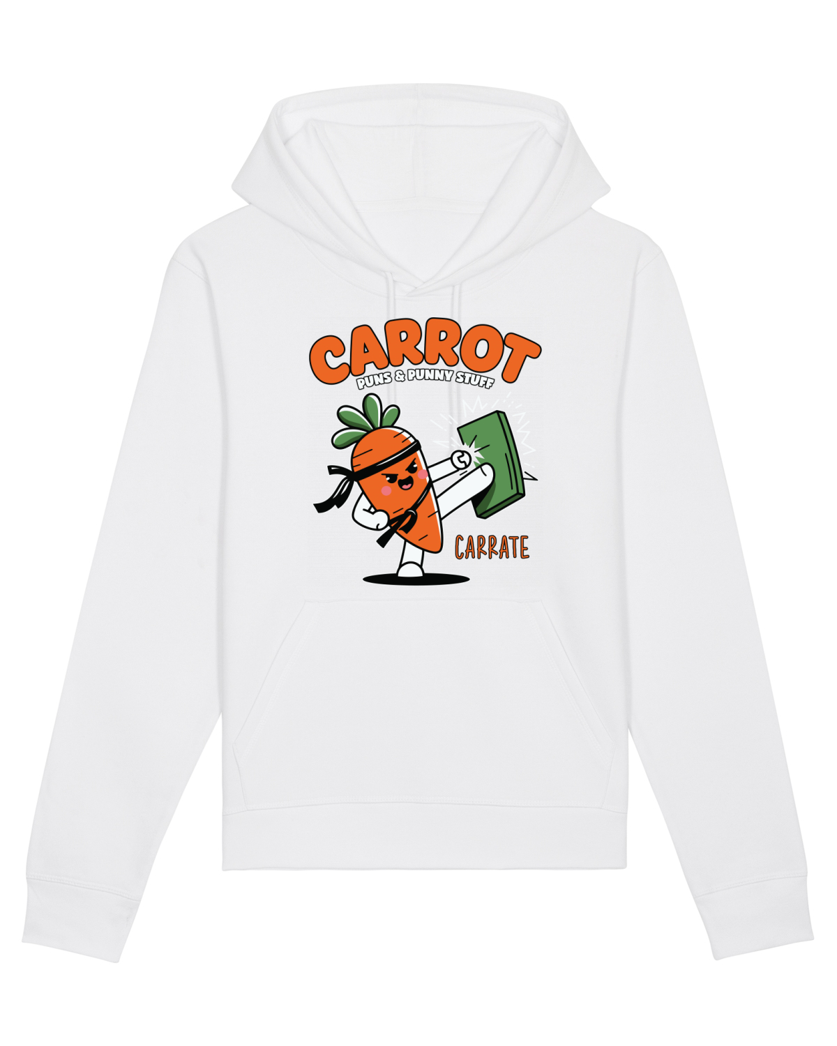 Hanorac Unisex Drummer White