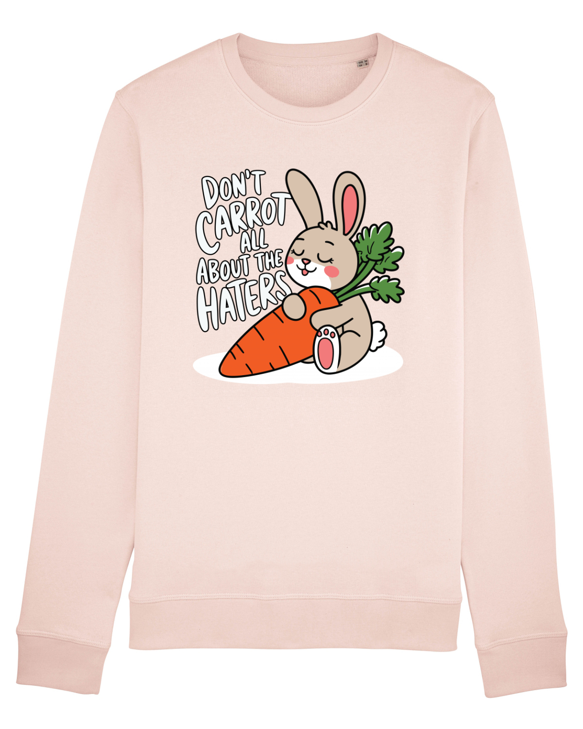 Bluză mânecă lungă Unisex Rise Candy Pink