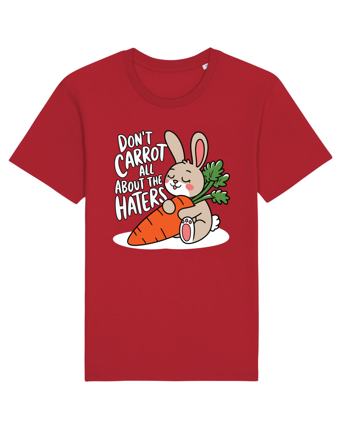 Tricou mânecă scurtă Unisex Rocker Red