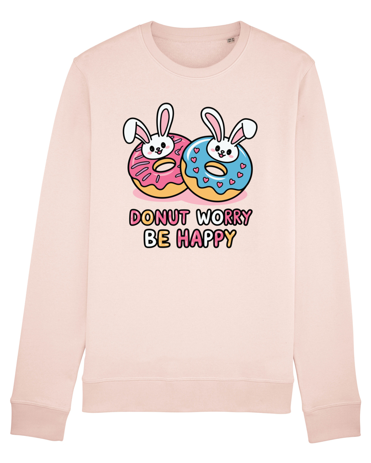 Bluză mânecă lungă Unisex Rise Candy Pink