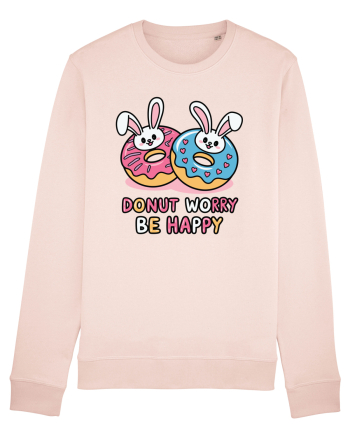 Donut Worry Be Happy | Funny Donut Puns Candy Pink