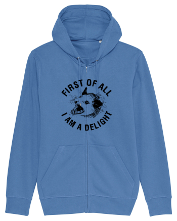 I am a delight Bright Blue