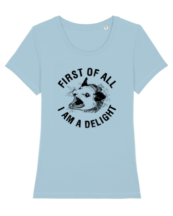 I am a delight Sky Blue