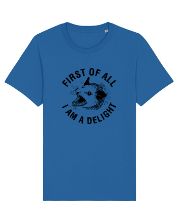 I am a delight Royal Blue