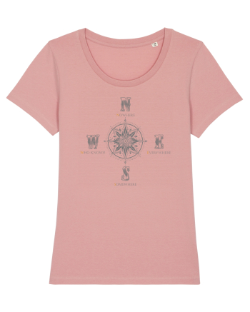 BUSOLA -  COMPASS - NOWHERE EVERYWHERE SOMEWHERE WHO KNOWS 5 ok Canyon Pink