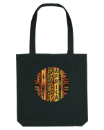 AFRICA - GEOMETRIC FLORAL - TRADITIONAL AFRICAN   Sacoșă textilă