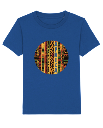 AFRICA - GEOMETRIC FLORAL - TRADITIONAL AFRICAN   Majorelle Blue