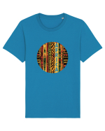 AFRICA - GEOMETRIC FLORAL - TRADITIONAL AFRICAN   Tricou mânecă scurtă Unisex Rocker