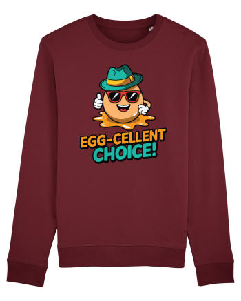 Egg-Cellent Choice! Burgundy