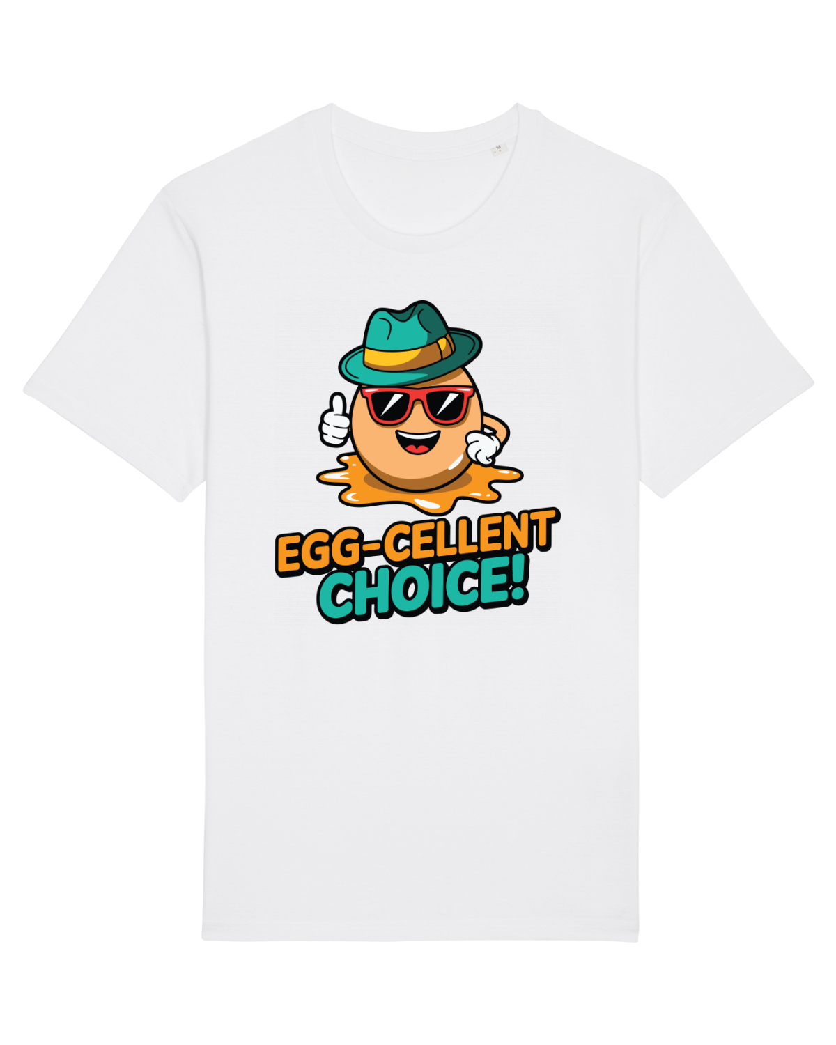 Tricou mânecă scurtă Unisex Rocker White