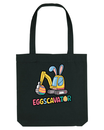 Eggscavator | Funny Toy Pun Black