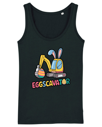 Eggscavator | Funny Toy Pun Black