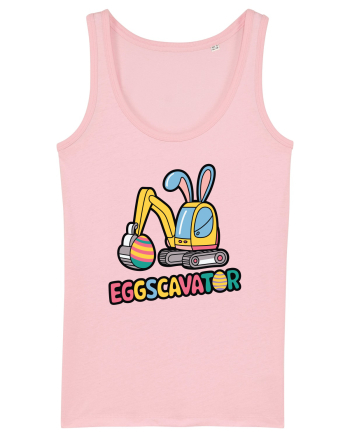 Eggscavator | Funny Toy Pun Cotton Pink