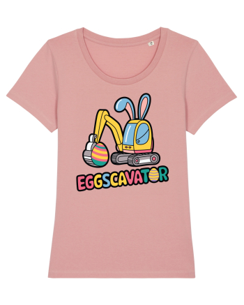 Eggscavator | Funny Toy Pun Canyon Pink