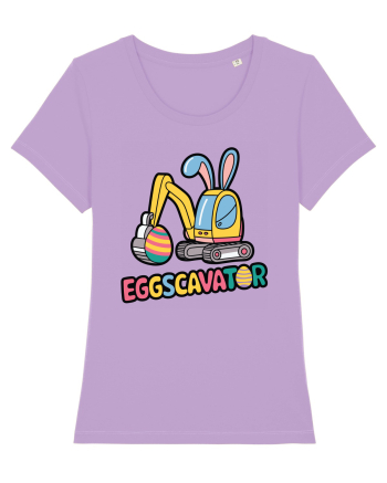 Eggscavator | Funny Toy Pun Lavender Dawn