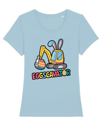Eggscavator | Funny Toy Pun Sky Blue