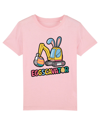 Eggscavator | Funny Toy Pun Cotton Pink