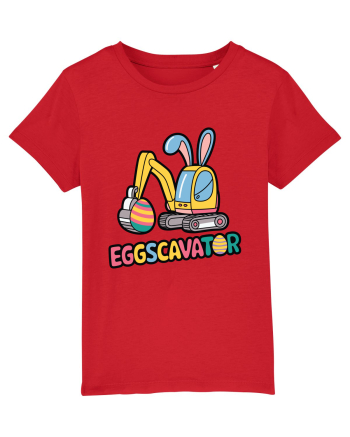 Eggscavator | Funny Toy Pun Red