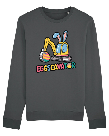 Eggscavator | Funny Toy Pun Anthracite