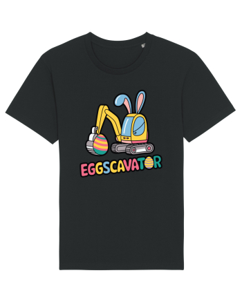 Eggscavator | Funny Toy Pun Black