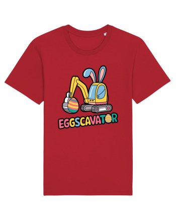 Eggscavator | Funny Toy Pun Red