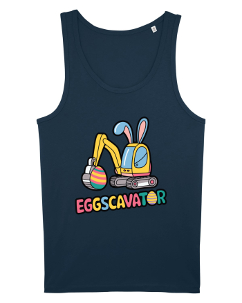 Eggscavator | Funny Toy Pun Navy