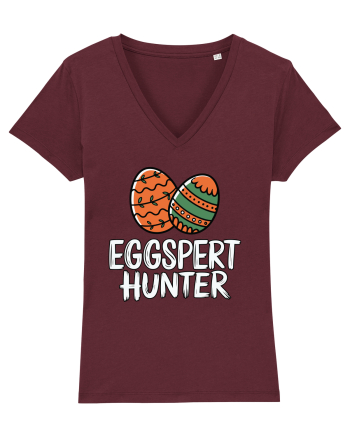 Eggspert Hunter | Happy Easter! Burgundy
