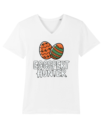 Eggspert Hunter | Happy Easter! White