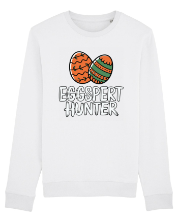 Eggspert Hunter | Happy Easter! White