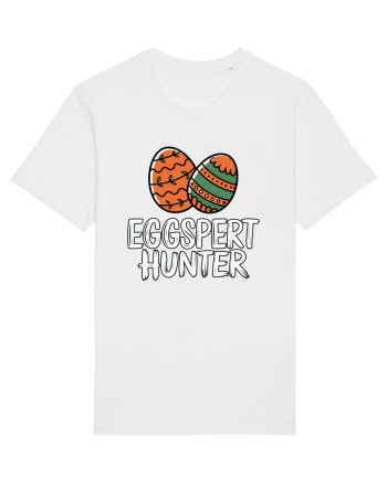 Eggspert Hunter | Happy Easter! White